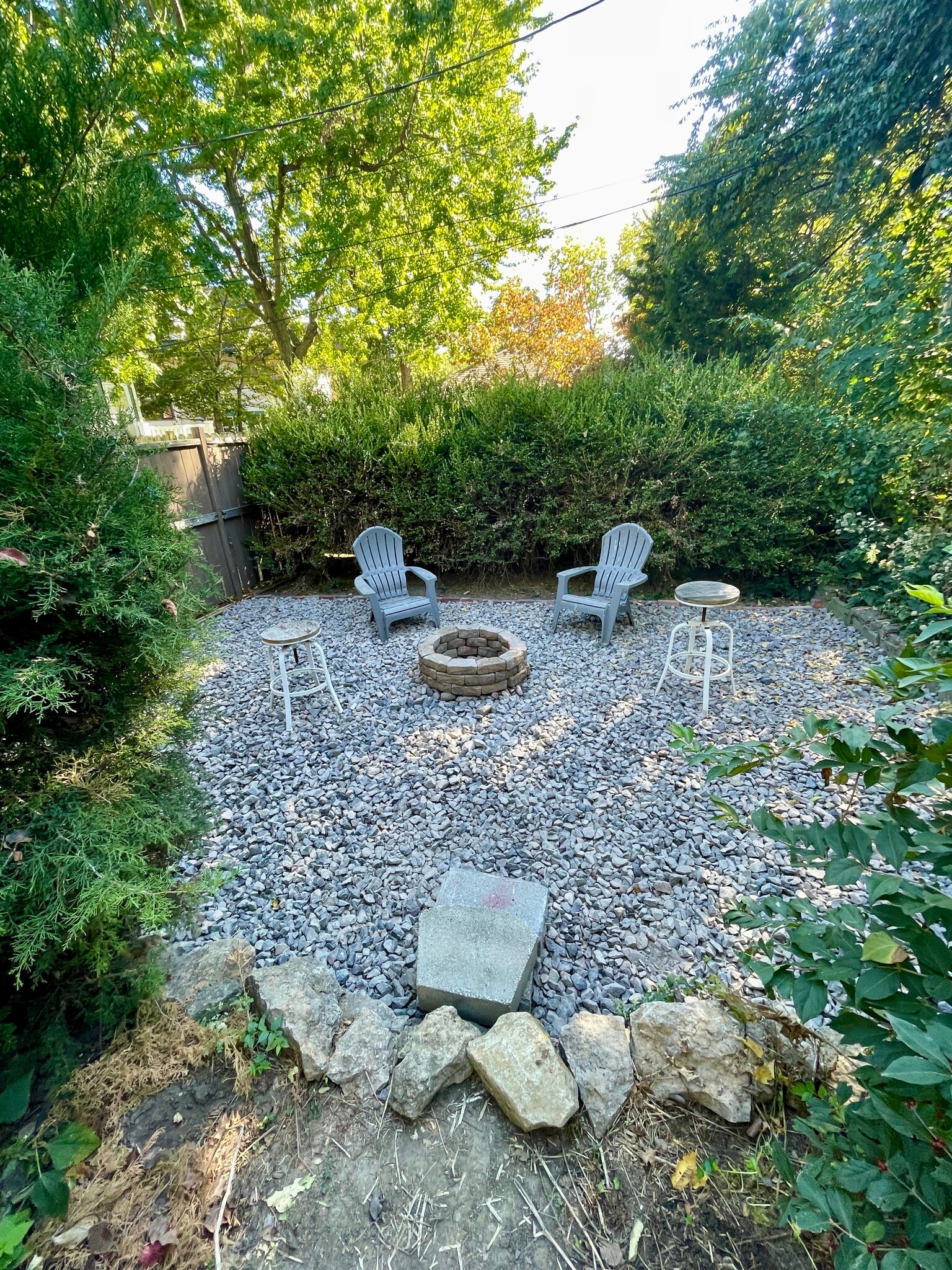 firepit (backyard) - 3904 Charlotte St