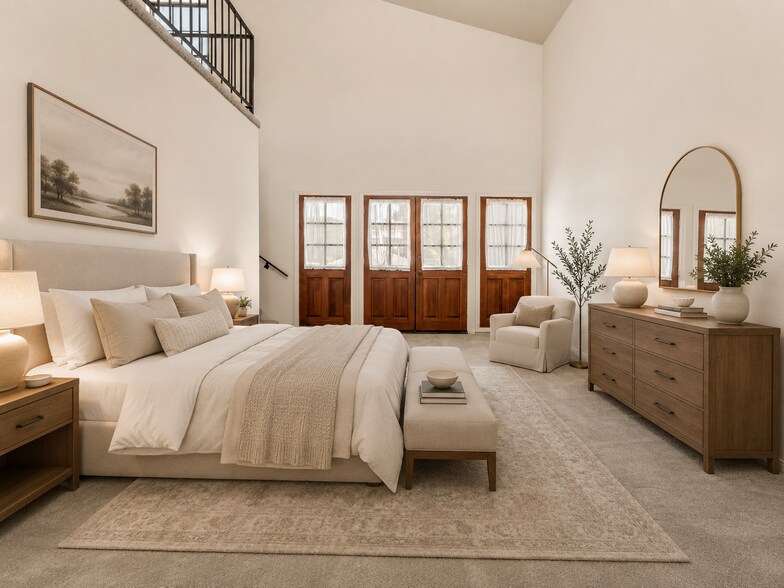 Primary Bedroom AI Rendering - 12011 Rochester Ave