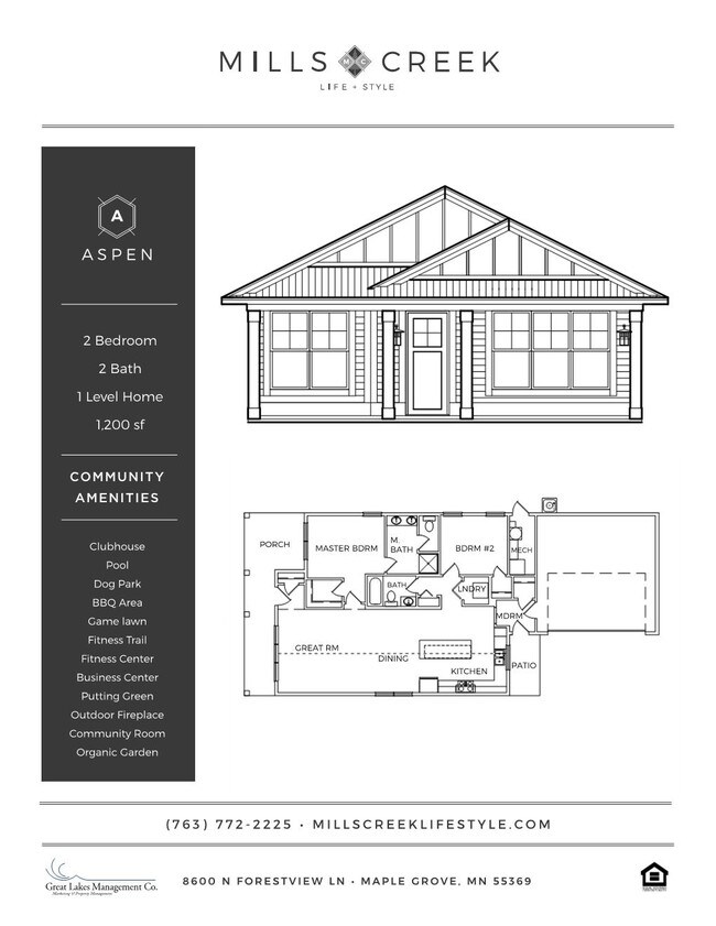 Floorplan - Mills Creek DEACTIVATED