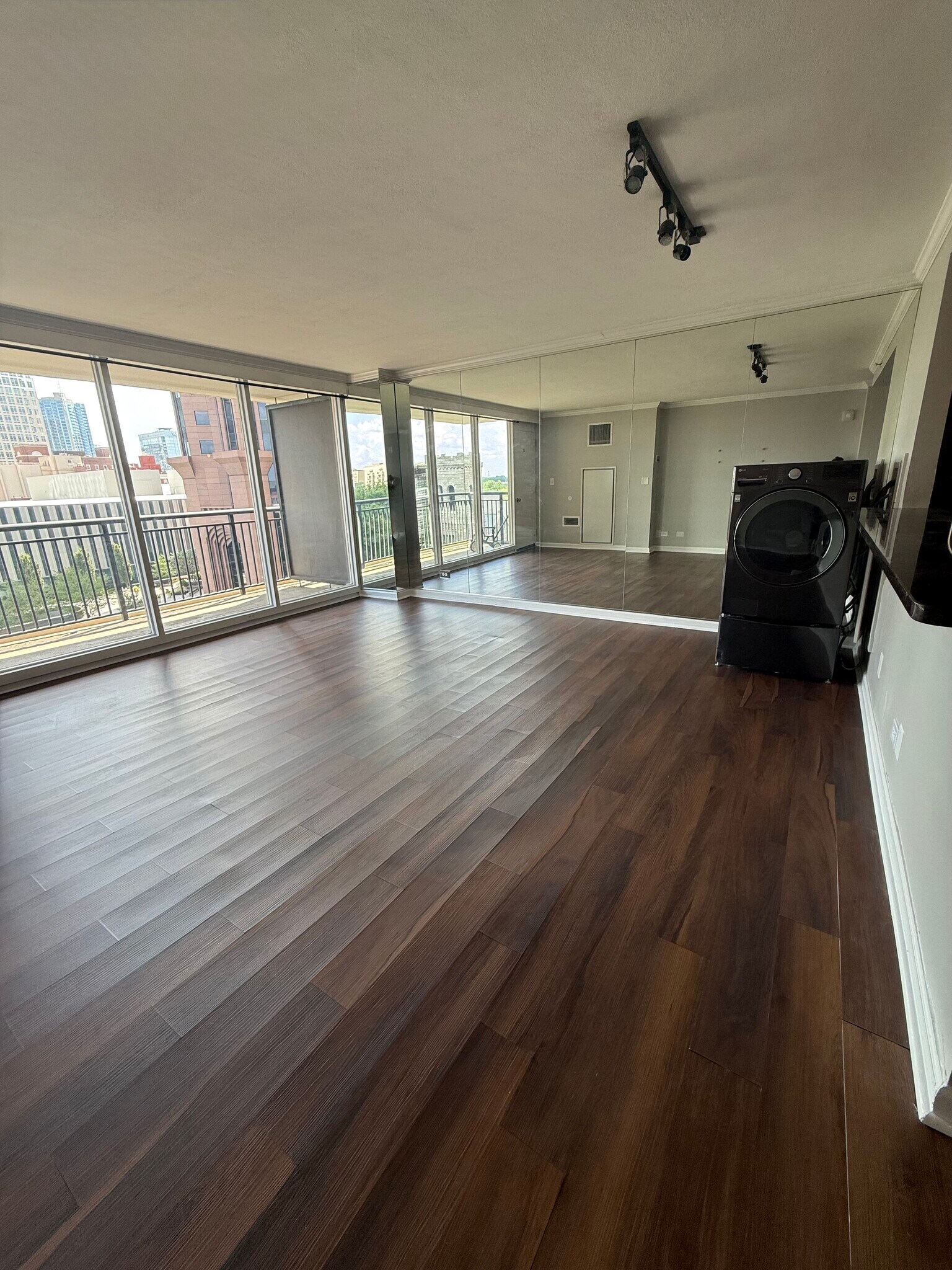 Living room & washer dryer unit - 620 Peachtree St NE