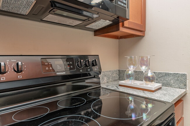 Experience efficient cooking with this state-of-the-art kitchen setup. - Oaks at Old Hickory
