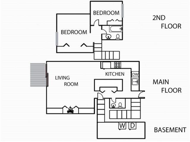 2 Bedroom Townhome - Holiday Townhomes