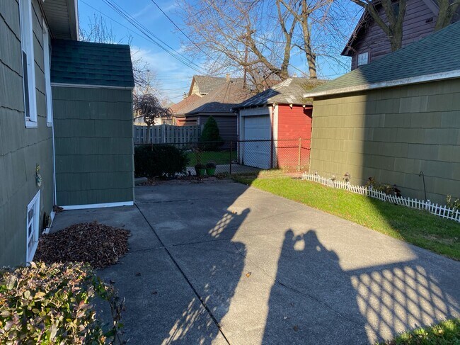 Fenced in private patio space - 679 Colvin Blvd