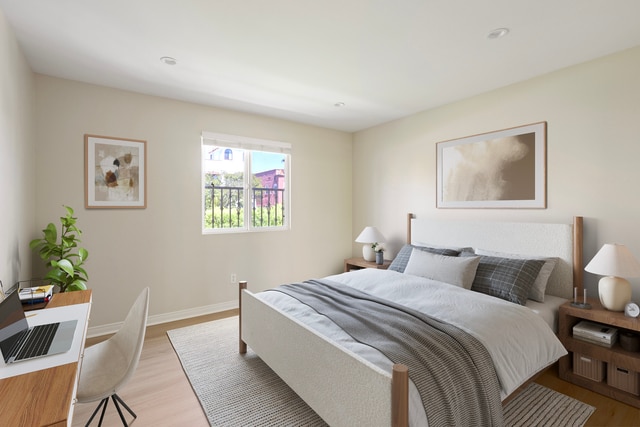 2nd Bedroom with furniture - 3424 Bellevue Ave