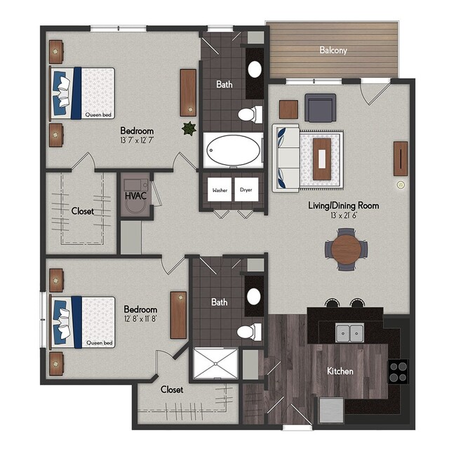 Floorplan - Wyndham Villas by Broadmoor