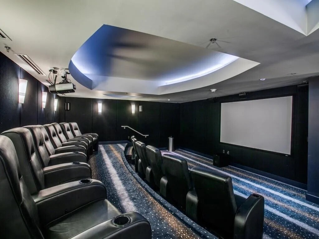 A/V theater room - 1200 Main St