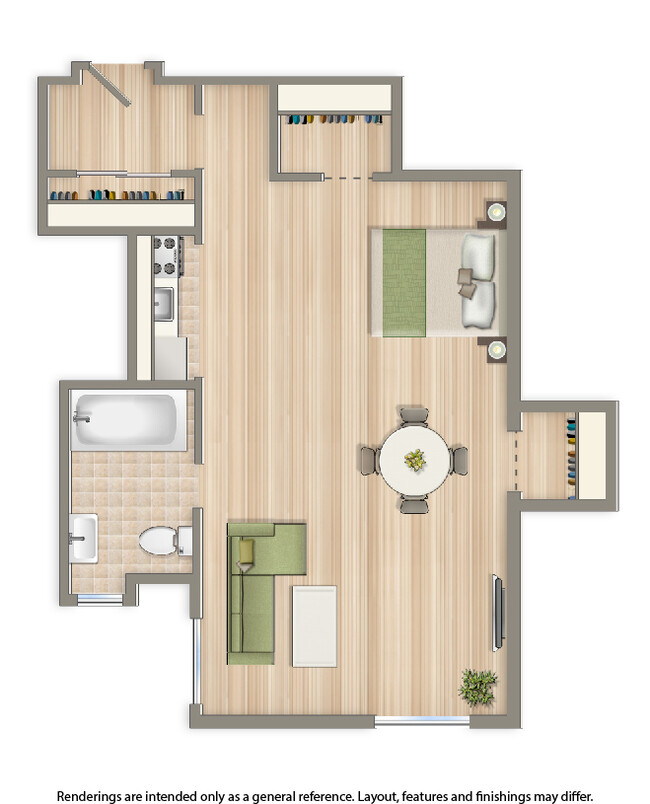 Floorplan - Dupont Apartments