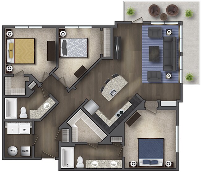 The Armstrong Floor Plan - The District Lofts