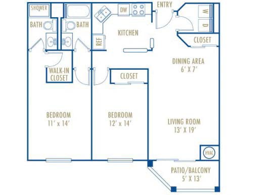 Floorplan - Fountain Place