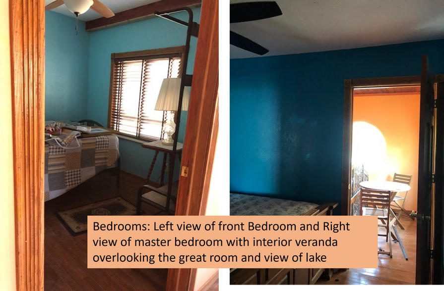 View of Bedrooms - 9031 E Circle Dr S