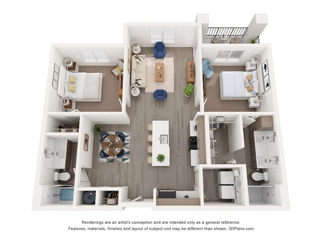 Two Bedroom - C1 - Aspire