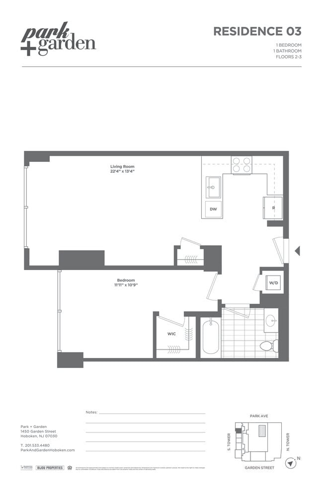 Floorplan - Park + Garden