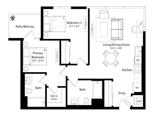 Floorplan - Lincoln/Broadway