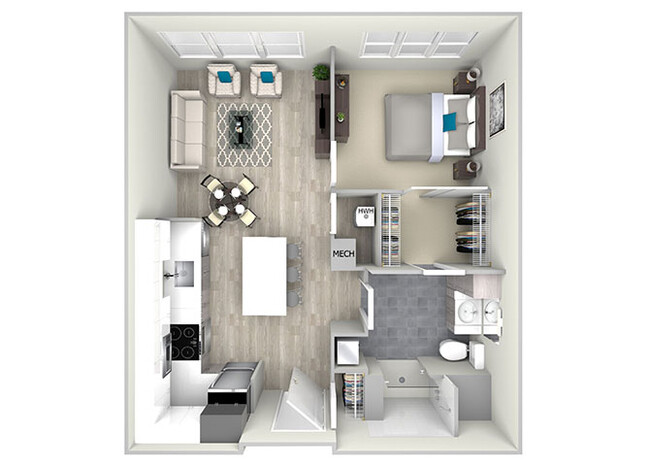 Floorplan - Nightingale Apartments