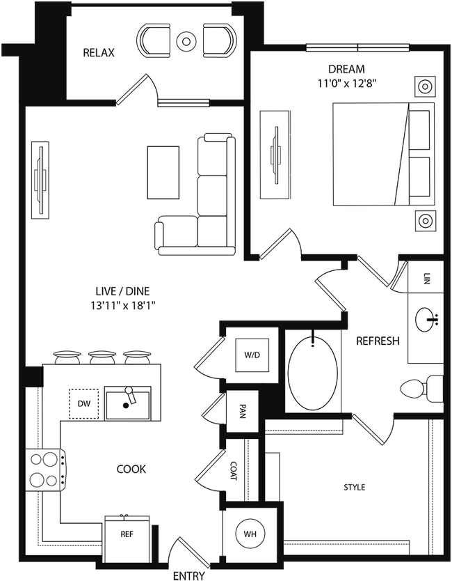 Floorplan - Tessa at Katy