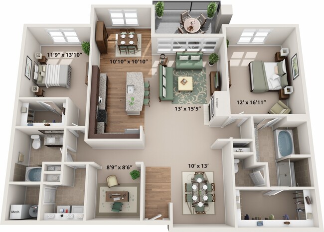 Floorplan - Amberley at Inverness