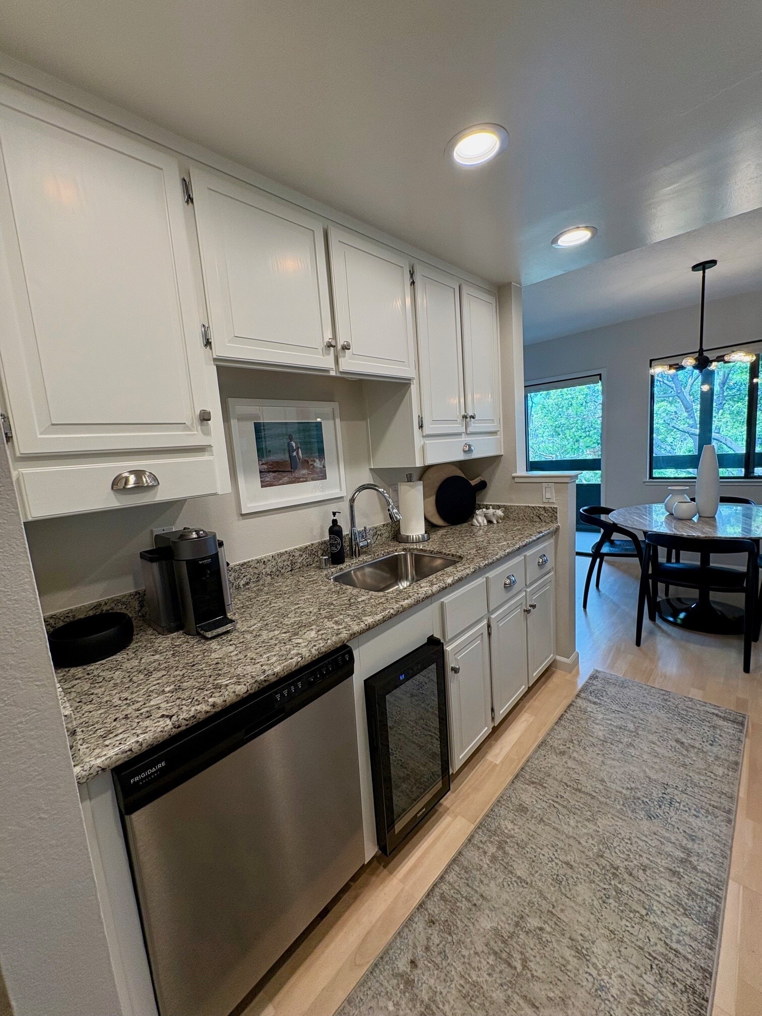 Kitchen with dishwasher, wine cooler and plenty of storage - 820 Sea Spray Ln
