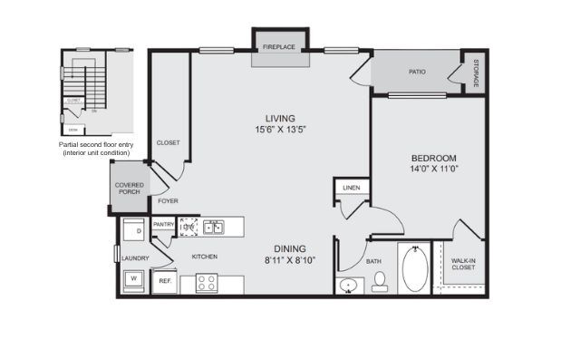 Floorplan - Towns of Chapel Hill