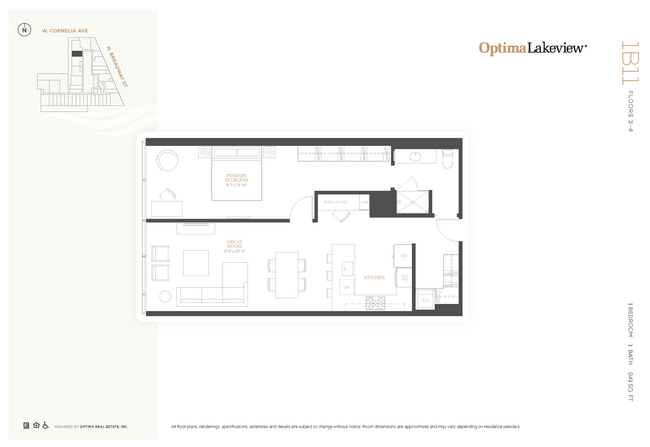 Floorplan - Optima Lakeview