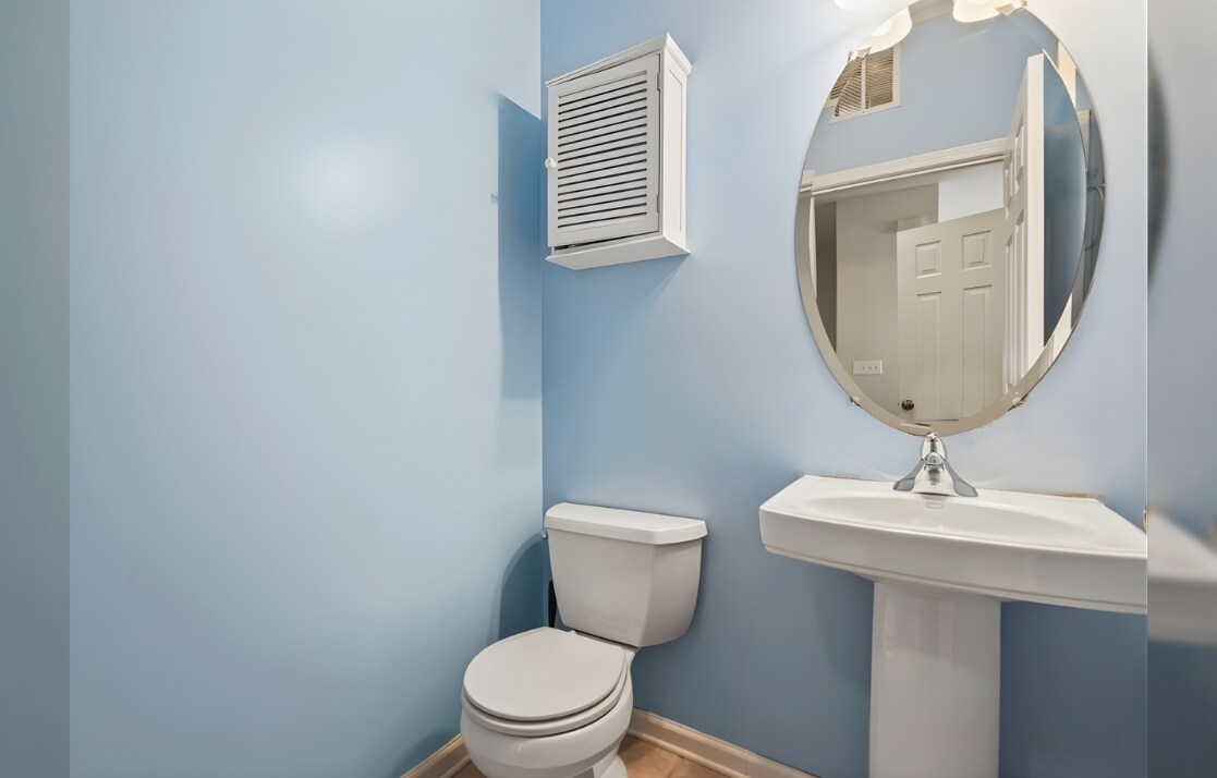 Half Bathroom - 107 Brittany Ct