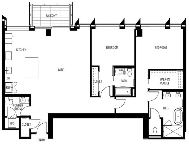Floorplan - Residences at 11W