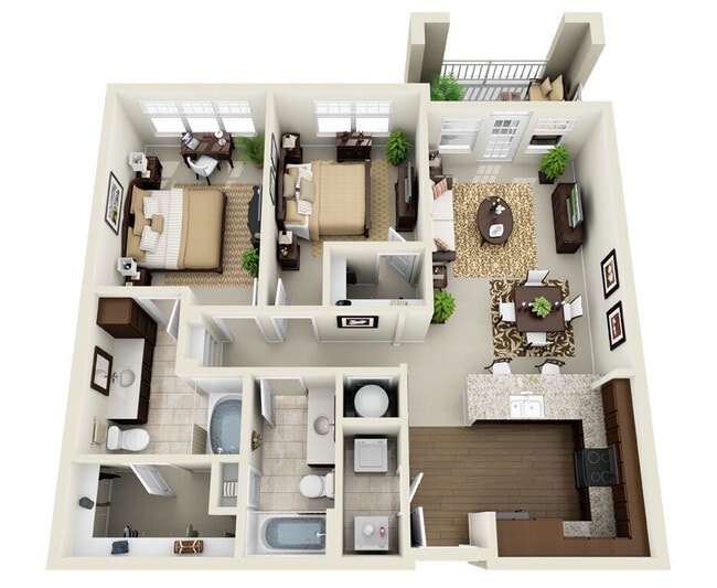Floorplan - Fountains at Mooresville Town Square