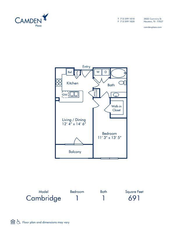 Floorplan - Camden Plaza