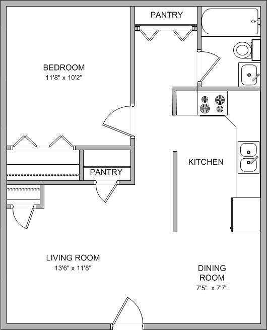 1BR/1BA - Ironton Estates