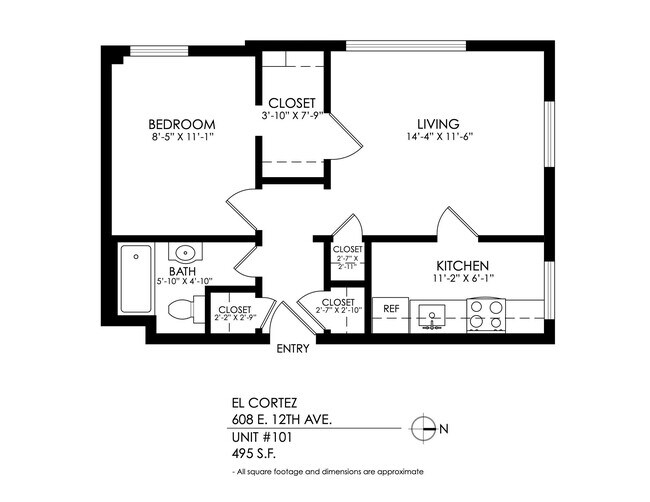 Floorplan - El Cortez