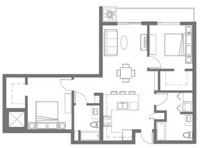 Floorplan - The Waterline