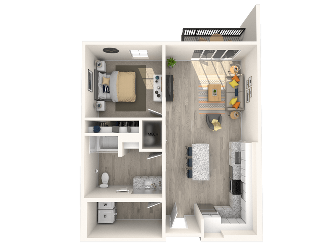 Floorplan - Melody on Main