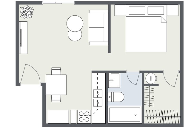 Floorplan - Greenway Flats Apartments