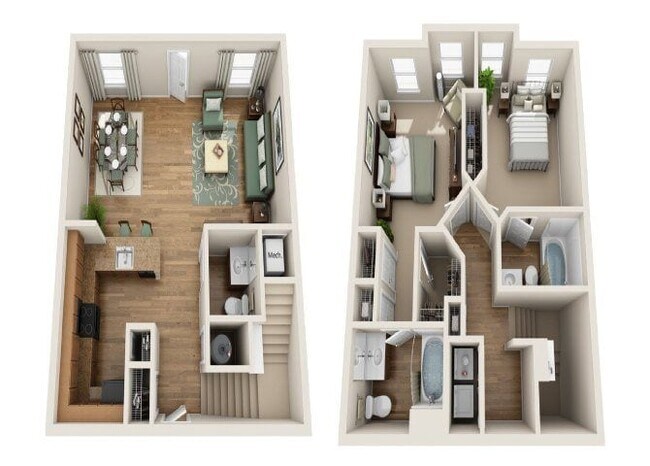Floorplan - Summerfield At Morgan Metro Apartments