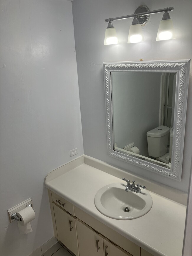 Beautiful master bathroom and mirror for those times to get ready to take on the world. - 13559 Red Fern Ln