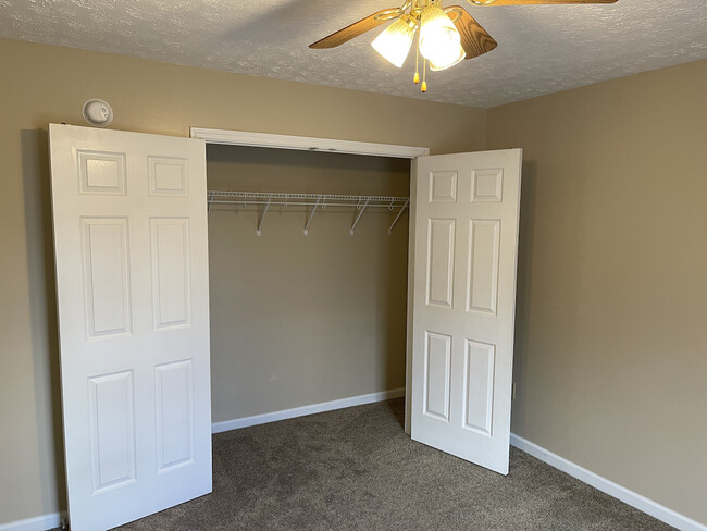 Large double closet doors - 705 Candlewood Dr