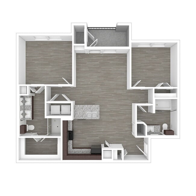 Floorplan - Palladium East Berry Street