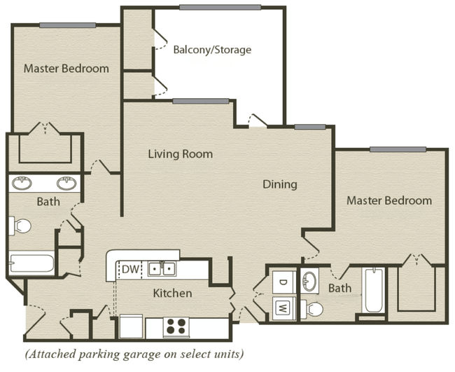 Floorplan - Retreat at River Park