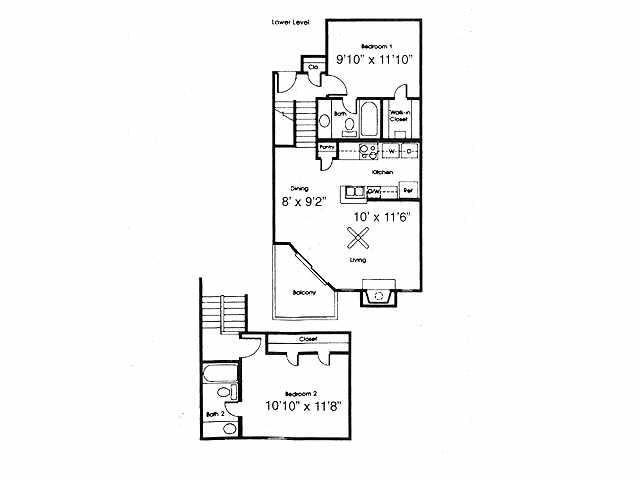 Floorplan - Bellevue West