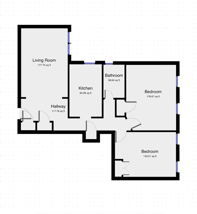 Floorplan - 615 Fort Washington Avenue