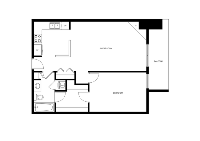 Floorplan - Summer Creek Apartments