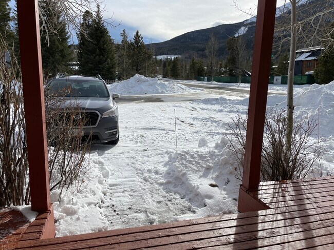 Parking directly in front of home - 501 Teller St