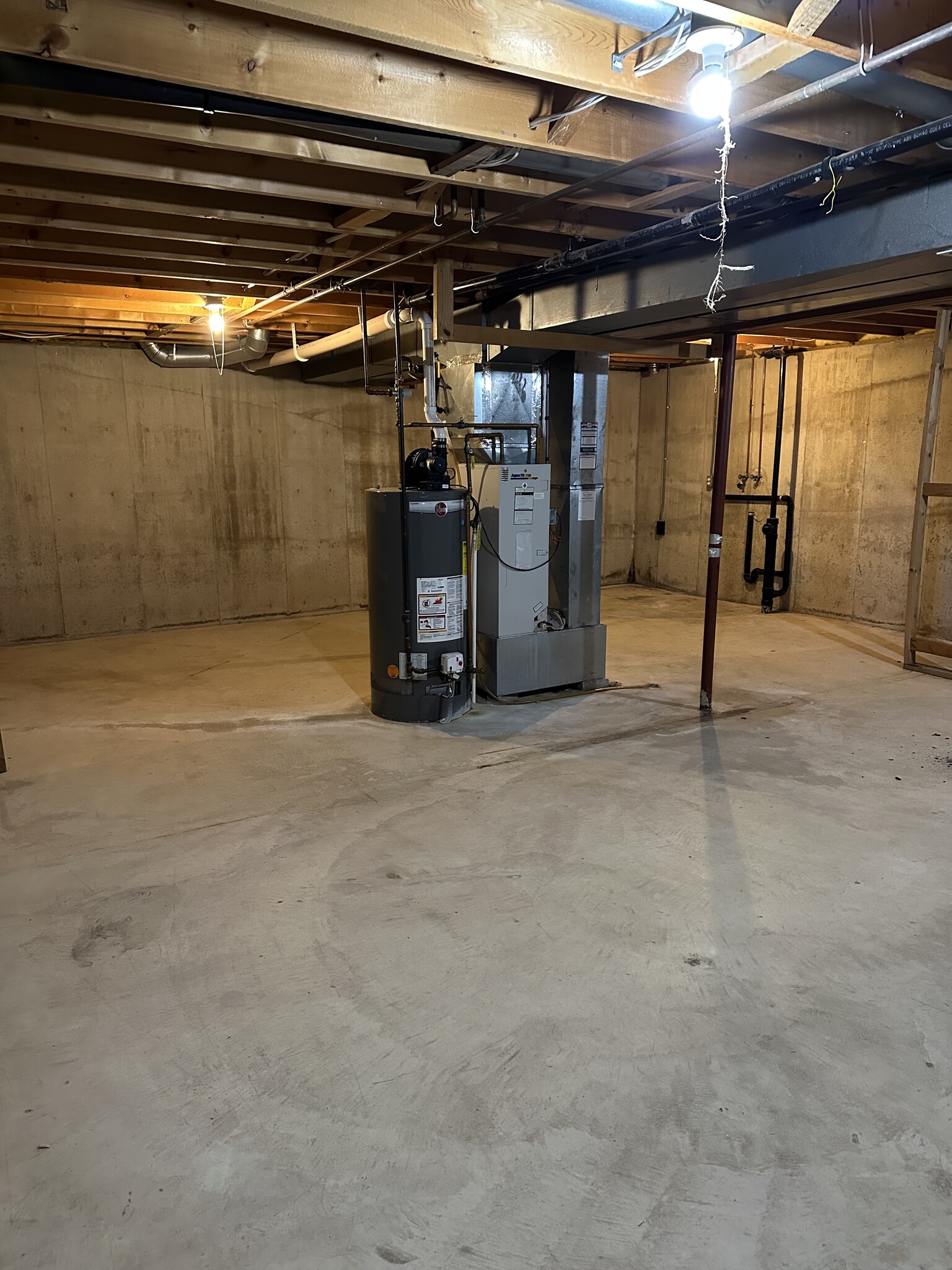 large basement for storage - W6155 Aerotech Dr