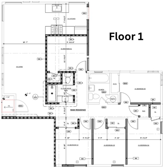 Building Photo - Brand New Remodel (2026)!! 5 Bedroom 2 Bathroom Home Near Campus