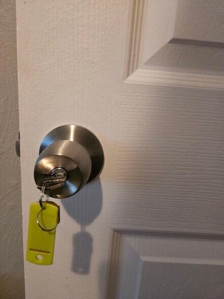 You will have a private locked space - 1425 Harry St