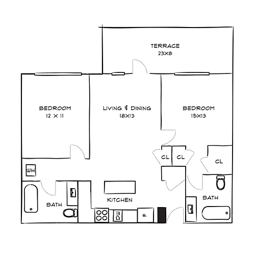 Floorplan - Prism