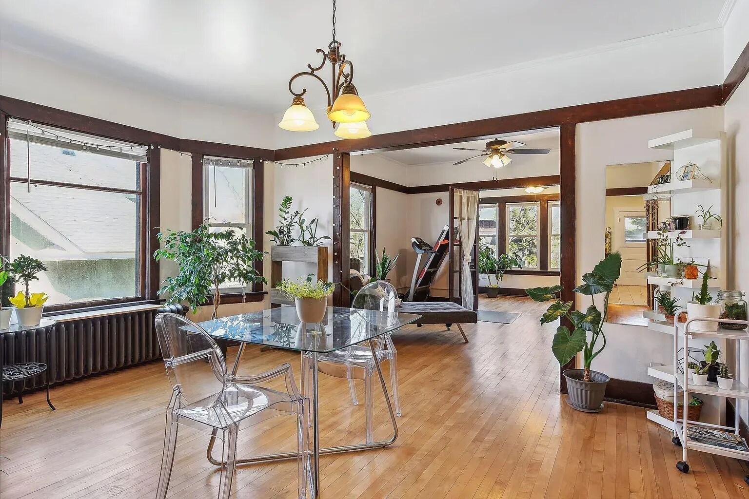 Dining and Living - 1612 Van Buren Ave
