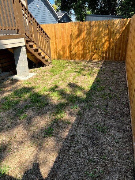 Backyard - 4822 Falls St