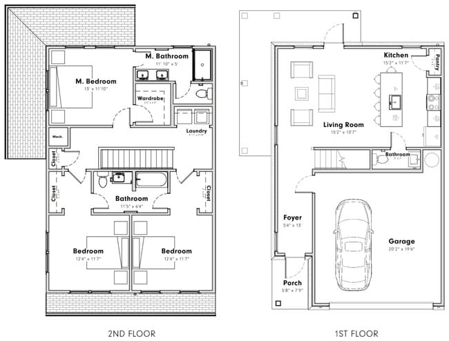 The Griffin (3 Beds / 2.5 Baths) - Viewpoint at Murfreesboro