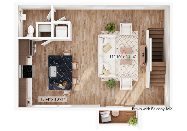 Floorplan - The Collection at 31st Street