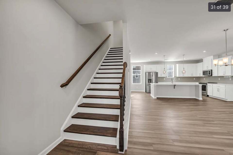 Stairs to 3rd flooe - 2703 Stream Valley Ln NW